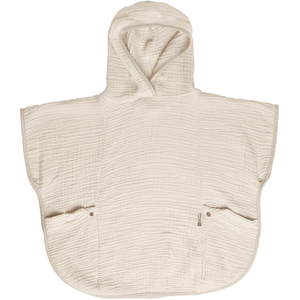 Bébé-jou Bébé Jou® Badeponcho Pure Cotton Sand 3 Bébé-jou Bébé Jou® Badeponcho Pure Cotton Sand