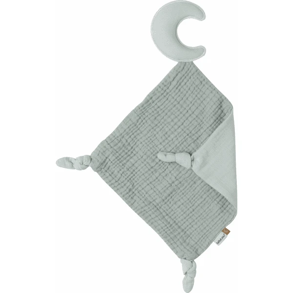 Bébé-jou® Muslin Kuscheltuch Pure Cotton Green 3 Bébé-jou® Muslin Kuscheltuch Pure Cotton Green