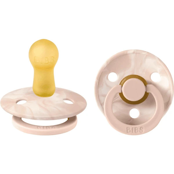 BIBS® Schnuller Colour Tie Dye Blush Und Ivory 6-18 Monate, 2 Stk. 3 BIBS® Schnuller Colour Tie Dye Blush Und Ivory 6-18 Monate, 2 Stk.