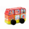 Cubika Toys Holzspielzeug Mini Bus "Fröhliche Tiere" -Babywelt Verkauf cubika toys holzspielzeug mini bus froehliche tiere a344555