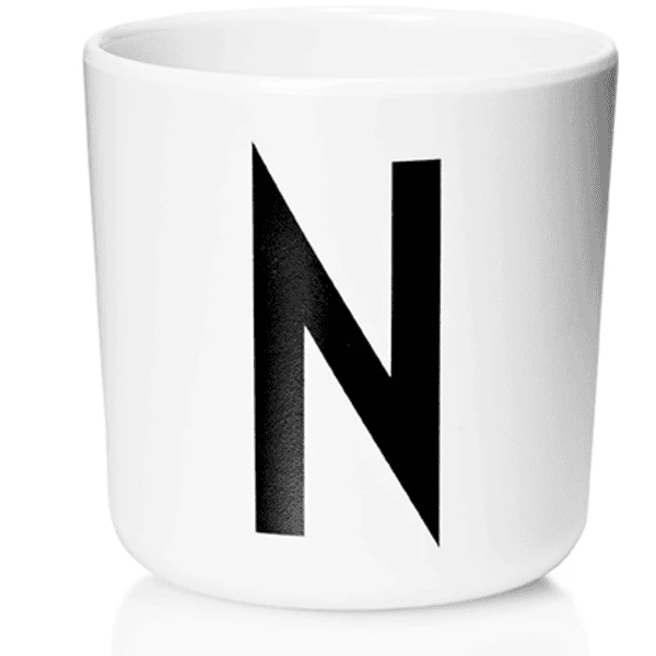 Design Letters Kinderbecher Eco 175 Ml, Mit Buchstabe N 3 Design Letters Kinderbecher Eco 175 Ml, Mit Buchstabe N