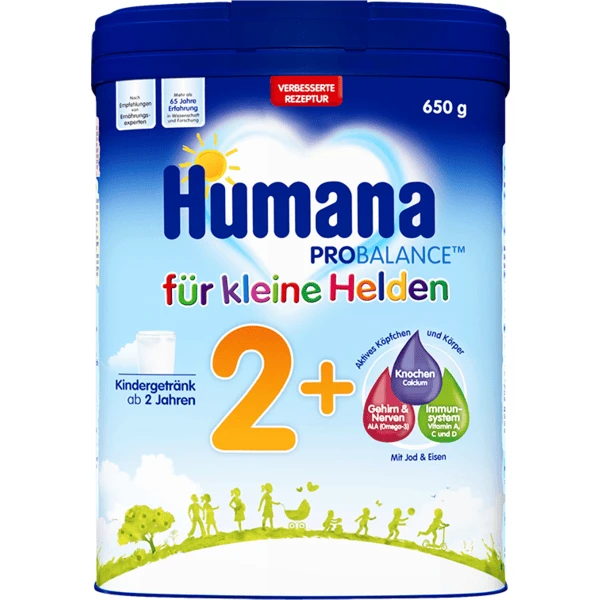 Humana Kindergetränk 2+ 650 G Ab Dem 2. Jahr 3 Humana Kindergetränk 2+ 650 G Ab Dem 2. Jahr