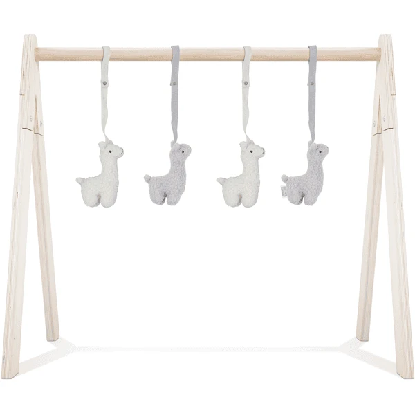 Jollein Babygym Spielzeug Lama 4 Stück 3 Jollein Babygym Spielzeug Lama 4 Stück