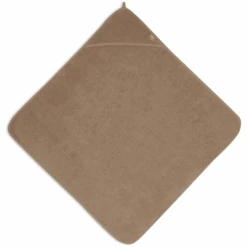 Jollein Kapuzenbadetuch Frottee 75x75cm Biscuit