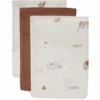 Jollein Waschlappen Musselin 3er-Pack Farm -Babywelt Verkauf jollein waschlappen musselin 3er pack farm a385572