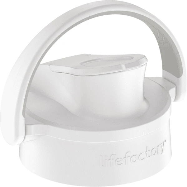 Lifefactory Active Cap Arctic White Für Glasflaschen 3 Lifefactory Active Cap Arctic White Für Glasflaschen