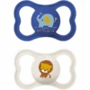 MAM Schnuller Air Silikon, 6-16 Monate, 2 Stk, Elefant/Löwe