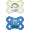 MAM Schnuller Original Love Daddy Aus Silikon 0 - 6 Monate, Blau/beige -Babywelt Verkauf mam schnuller original love daddy aus silikon 0 6 monate blau beige a326397