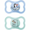 MAM Schnuller Supreme Silikon, 6-16 Monate, 2 Stk., Wal/Bär