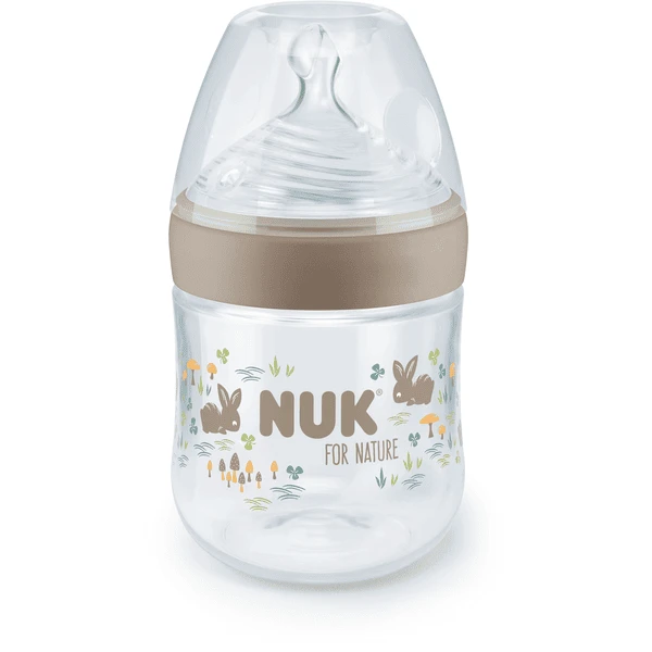 NUK Babyflasche NUK For Nature 150ml, Braun 3 NUK Babyflasche NUK For Nature 150ml, Braun