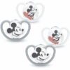 NUK Schnuller Space Disney "Mickey" 6-18 Monate, 4 Stk. In Grau/weiß 1 NUK Schnuller Space Disney "Mickey" 6-18 Monate, 4 Stk. In Grau/weiß -Babywelt Verkauf nuk schnuller space disney mickey 6 18 monate 4 stk in grau weiss a329563