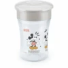 NUK Trinklernbecher Magic Cup Mickey Mouse Mit 360°-Trinkrand Ab Dem 8. Monat, 230 Ml Grau