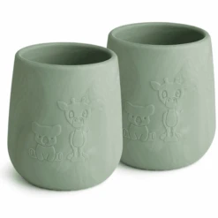 Nuuroo Trinkbecher Abel 145ml 2 Stück, Light Green Mix