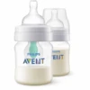Philips Avent Anti-Kolik Flasche SCF810/24 Inkl. AirFree-Ventil, 125ml, 2 Stück, Transparent -Babywelt Verkauf philips avent anti kolik flasche scf810 24 inkl airfree ventil 125ml 2 stueck transparent a254917
