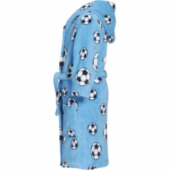 Playshoes Fleece-Bademantel Fußball Blau -Babywelt Verkauf playshoes fleece bademantel fussball blau a305492 2